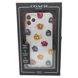 iPhone 11 Pro Max 6.5" Coach Case - Peony Rainbow